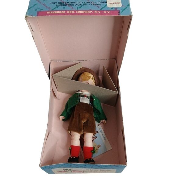 Madame Alexander #599 Austria Boy 8" Doll w/Original Box, Wrist Tag - Picture 7 of 14